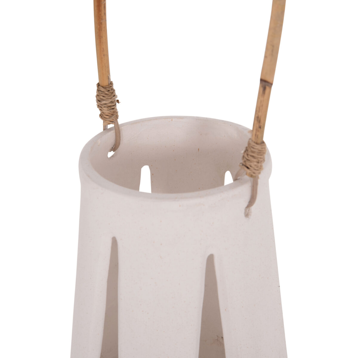 ΕΠΙΤΡΑΠΕΖΙΟ ΦΑΝΑΡΙ ERANTYL HM4696.02L ΛΕΥΚΟ FIBER CEMENT & ΧΕΡΟΥΛΙ RATTAN Φ17x27Yεκ. - Image 10