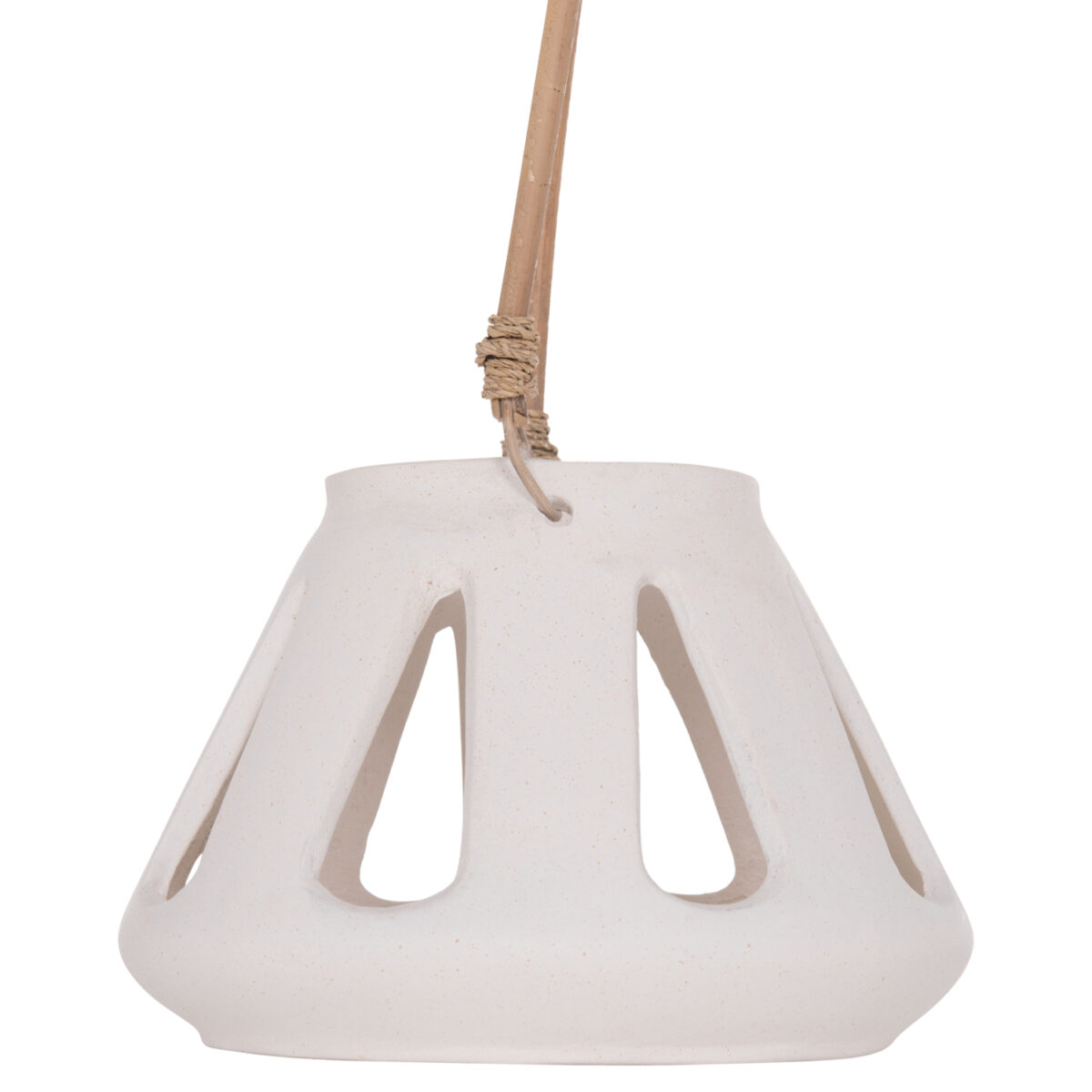 ΕΠΙΤΡΑΠΕΖΙΟ ΦΑΝΑΡΙ ERANTYL HM4696.02S ΛΕΥΚΟ FIBER CEMENT & ΧΕΡΟΥΛΙ RATTAN Φ25x17Yεκ. - Image 9