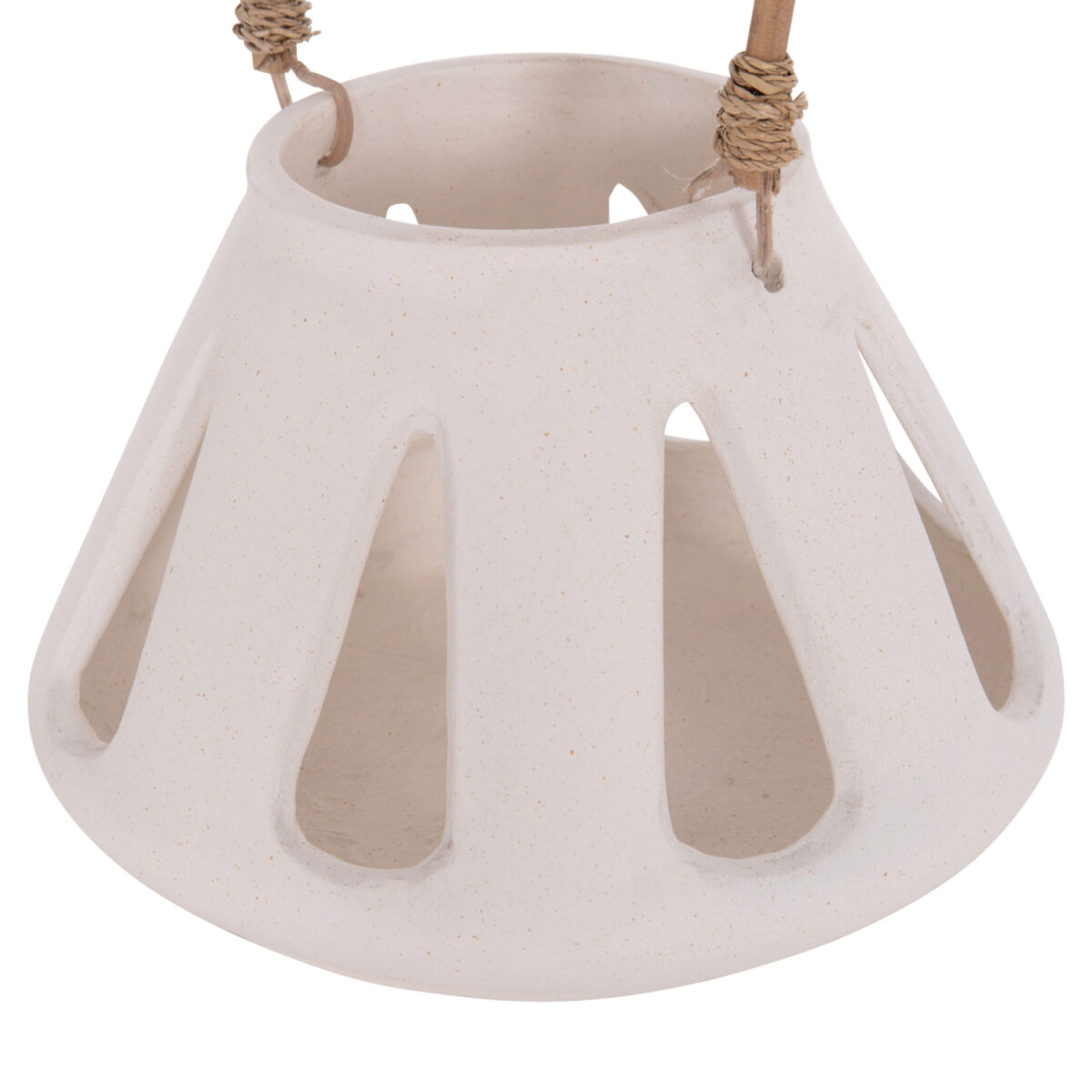 ΕΠΙΤΡΑΠΕΖΙΟ ΦΑΝΑΡΙ ERANTYL HM4696.02S ΛΕΥΚΟ FIBER CEMENT & ΧΕΡΟΥΛΙ RATTAN Φ25x17Yεκ. - Image 10