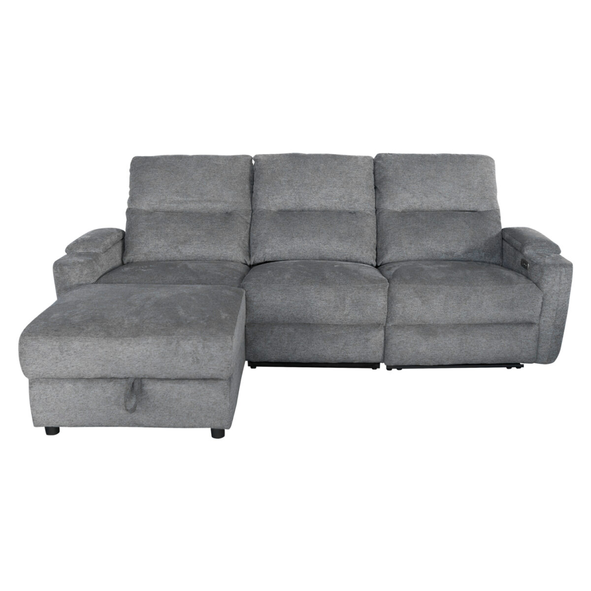 ΚΑΝΑΠΕΣ ΑΡΙΣΤΕΡΗ ΓΩΝΙΑ SYNTHIA HM3308.03L ΑΝΑΚΛΙΣΗ & ΑΠΟΘ.ΧΩΡΟΣ--ΓΚΡΙ 246x159x97Υεκ - Image 4