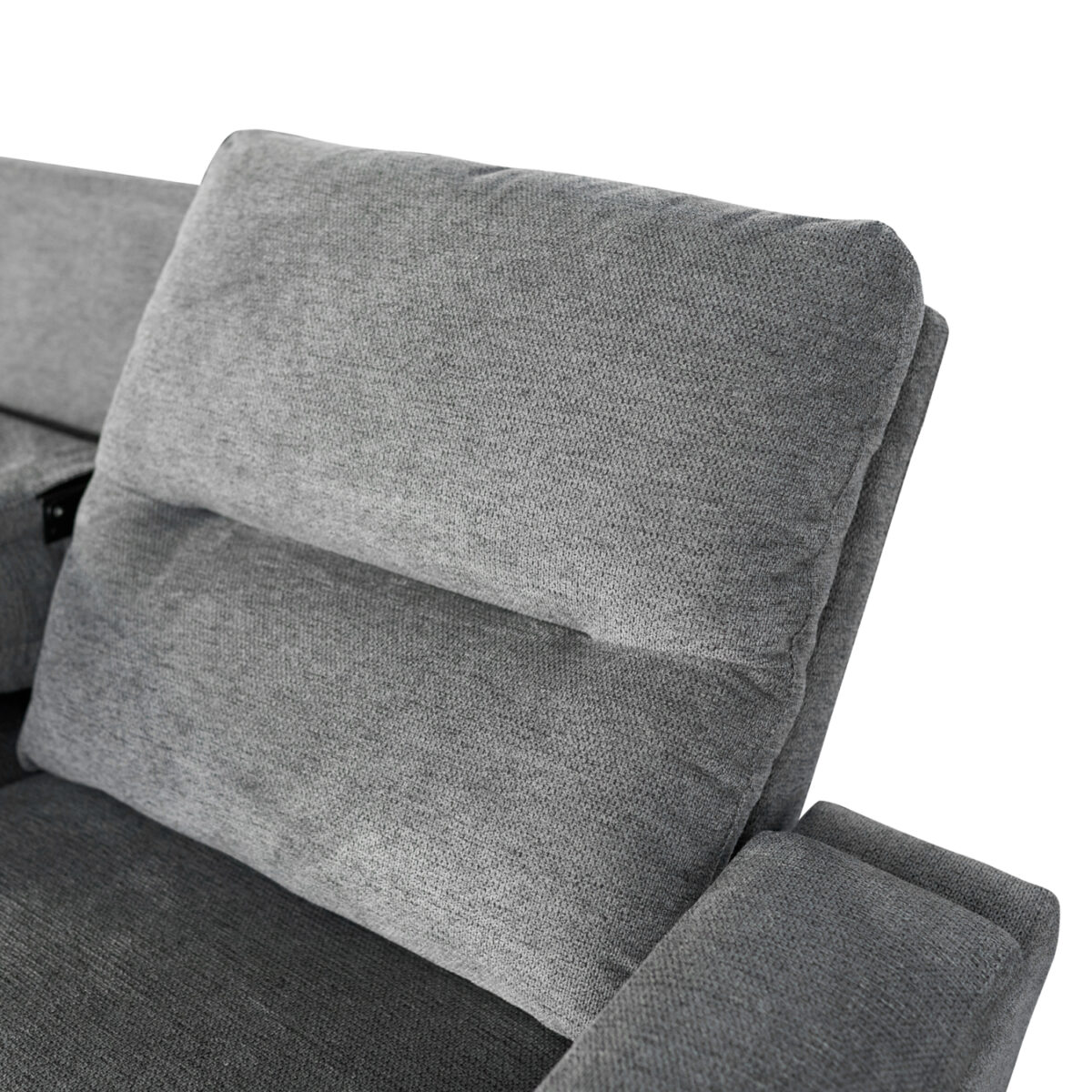 ΚΑΝΑΠΕΣ ΑΡΙΣΤΕΡΗ ΓΩΝΙΑ SYNTHIA HM3308.03L ΑΝΑΚΛΙΣΗ & ΑΠΟΘ.ΧΩΡΟΣ--ΓΚΡΙ 246x159x97Υεκ - Image 6