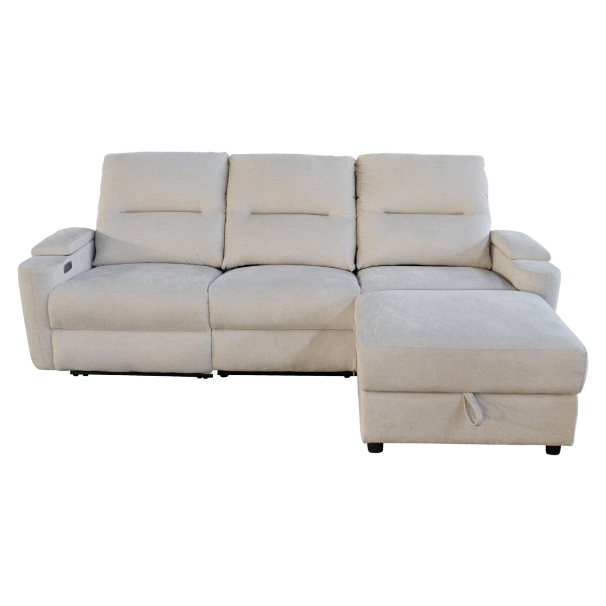 ΚΑΝΑΠΕΣ ΔΕΞΙΑ ΓΩΝΙΑ SYNTHIA HM3308.01R ΑΝΑΚΛΙΣΗ & ΑΠΟΘ.ΧΩΡΟΣ--ΜΠΕΖ 246x159x97Υεκ - Image 4