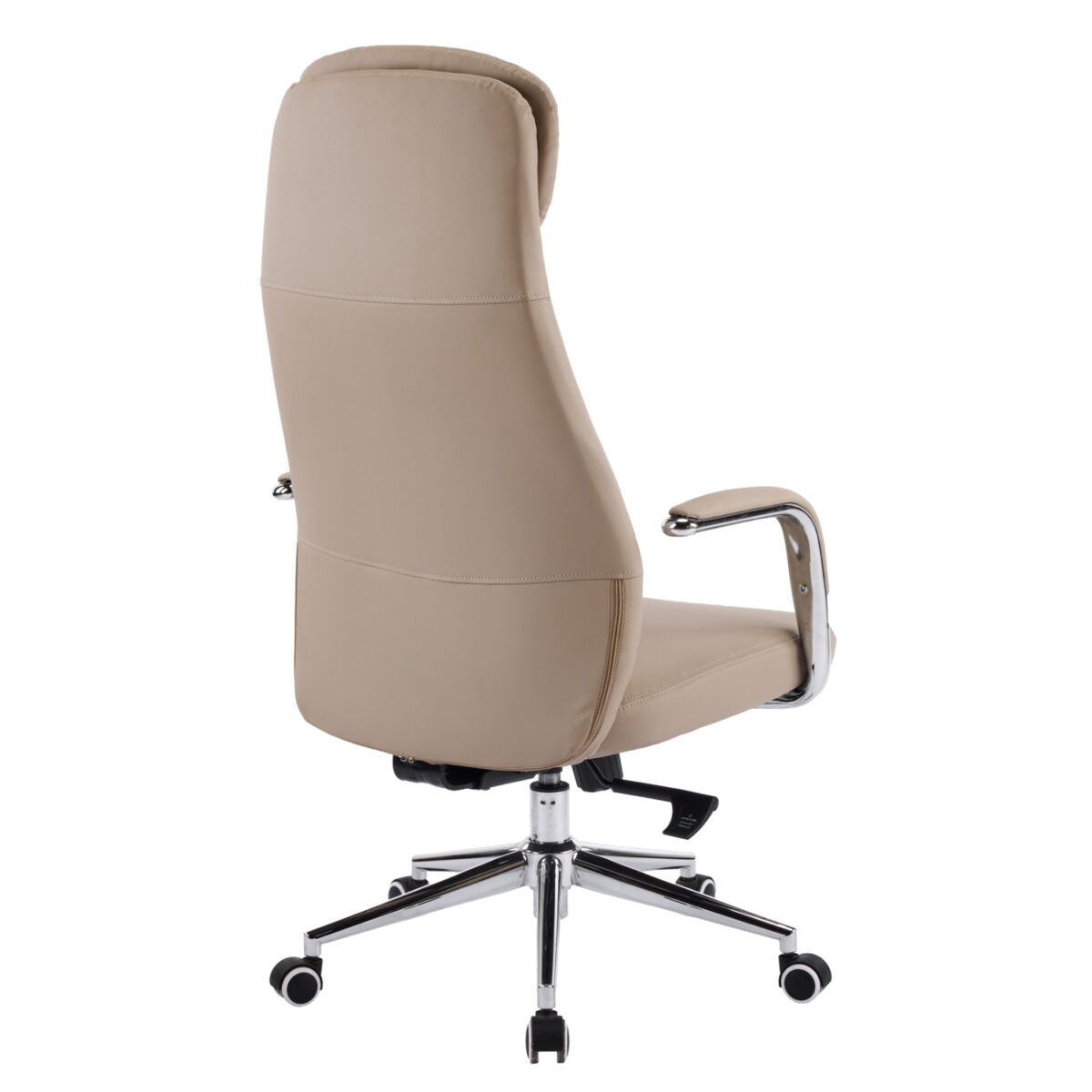 ΚΑΡΕΚΛΑ ΓΡΑΦΕΙΟΥ SONTY HM18354.02 ΜΠΕΖ PU ΔΕΡΜΑ--ΒΑΣΗ ΧΡΩΜΙΟΥ 64x68x125Υεκ - Image 5