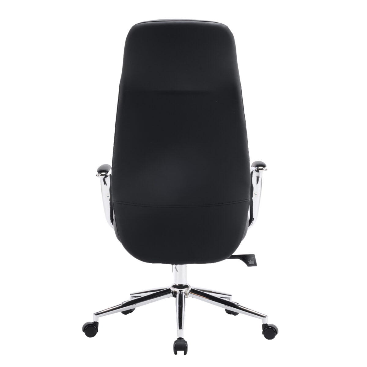 ΚΑΡΕΚΛΑ ΓΡΑΦΕΙΟΥ TEETER HM18355.01 ΜΑΥΡΟ PU ΔΕΡΜΑ--ΒΑΣΗ ΧΡΩΜΙΟΥ 67x66x121Υεκ - Image 6