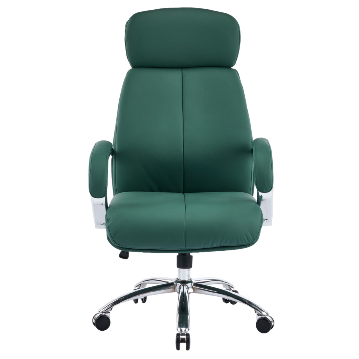 ΚΑΡΕΚΛΑ ΓΡΑΦΕΙΟΥ TOREN HM18357.07 ΠΡΑΣΙΝΟ PU ΔΕΡΜΑ--ΒΑΣΗ ΧΡΩΜΙΟΥ 66x74x128Υεκ - Image 3