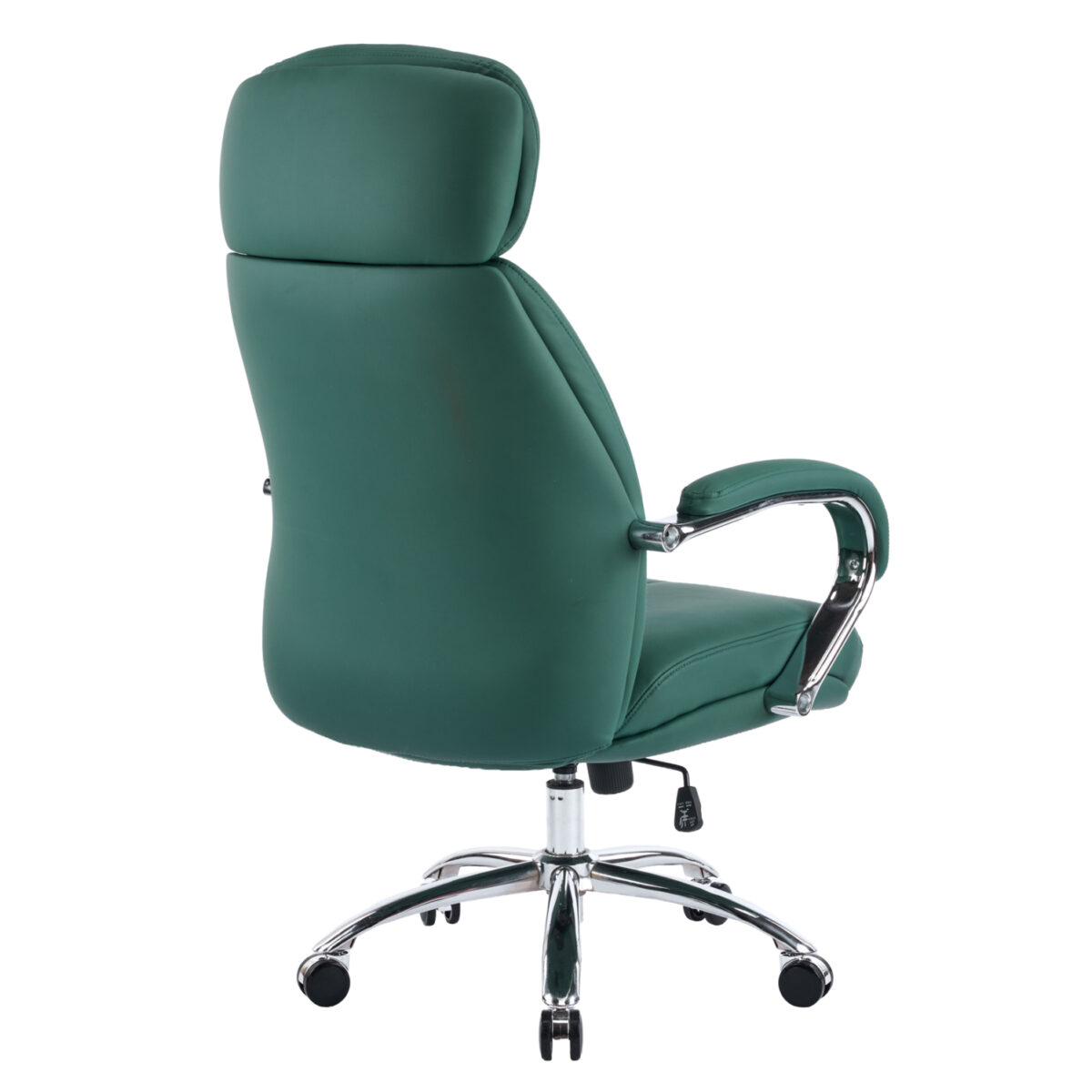 ΚΑΡΕΚΛΑ ΓΡΑΦΕΙΟΥ TOREN HM18357.07 ΠΡΑΣΙΝΟ PU ΔΕΡΜΑ--ΒΑΣΗ ΧΡΩΜΙΟΥ 66x74x128Υεκ - Image 5