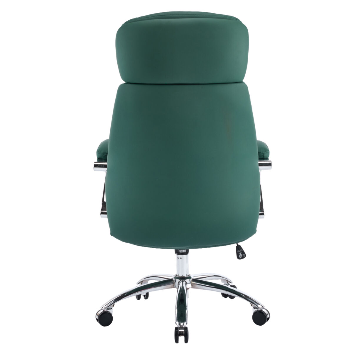 ΚΑΡΕΚΛΑ ΓΡΑΦΕΙΟΥ TOREN HM18357.07 ΠΡΑΣΙΝΟ PU ΔΕΡΜΑ--ΒΑΣΗ ΧΡΩΜΙΟΥ 66x74x128Υεκ - Image 6