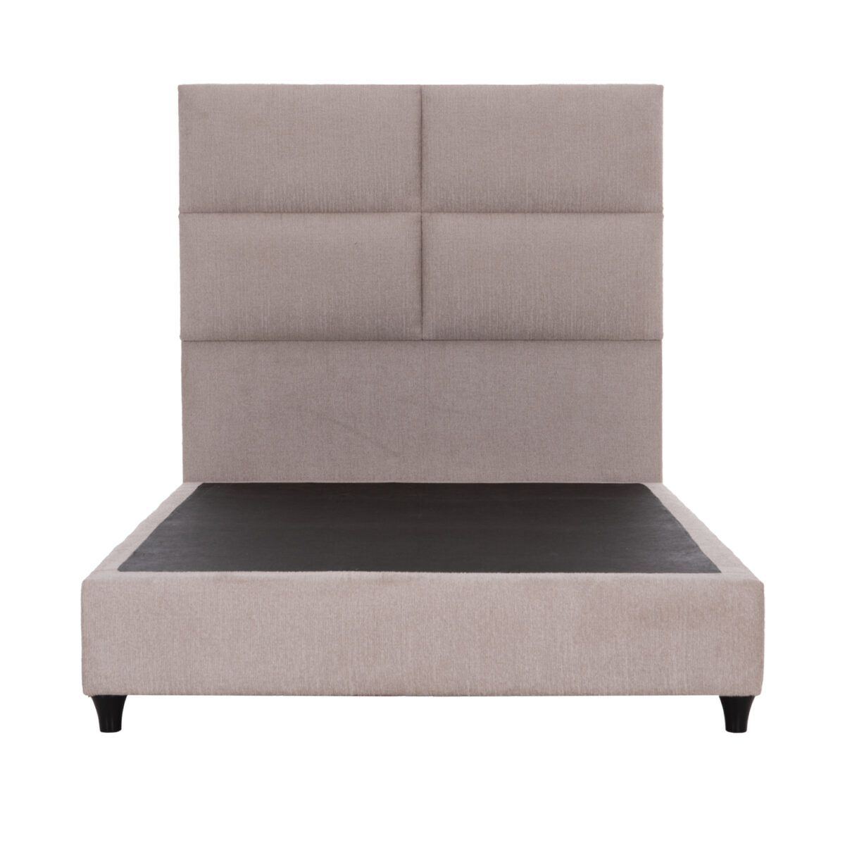 ΚΡΕΒΑΤΙ HMIΔΙΠΛΟ MILO ΑΠΟ ΜΠΕΖ ΥΦΑΣΜΑ HM646.32 ΓΙΑ ΣΤΡΩΜΑ 120x200 εκ. - Image 4