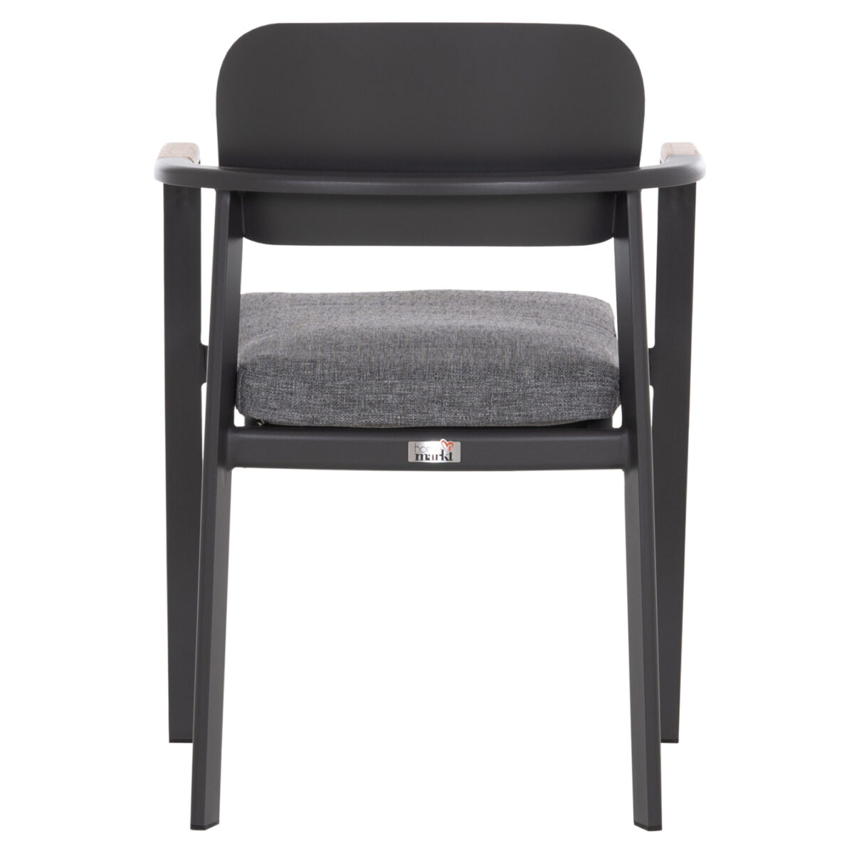 ΠΟΛΥΘΡΟΝΑ ΤΡΑΠΕΖΑΡΙΑΣ ELARA HM6414.01 ΓΚΡΙ ΑΛΟΥΜΙΝΙΟ-OLEFIN--ΞΥΛΟ TEAK 56x62x78Υεκ. - Image 6