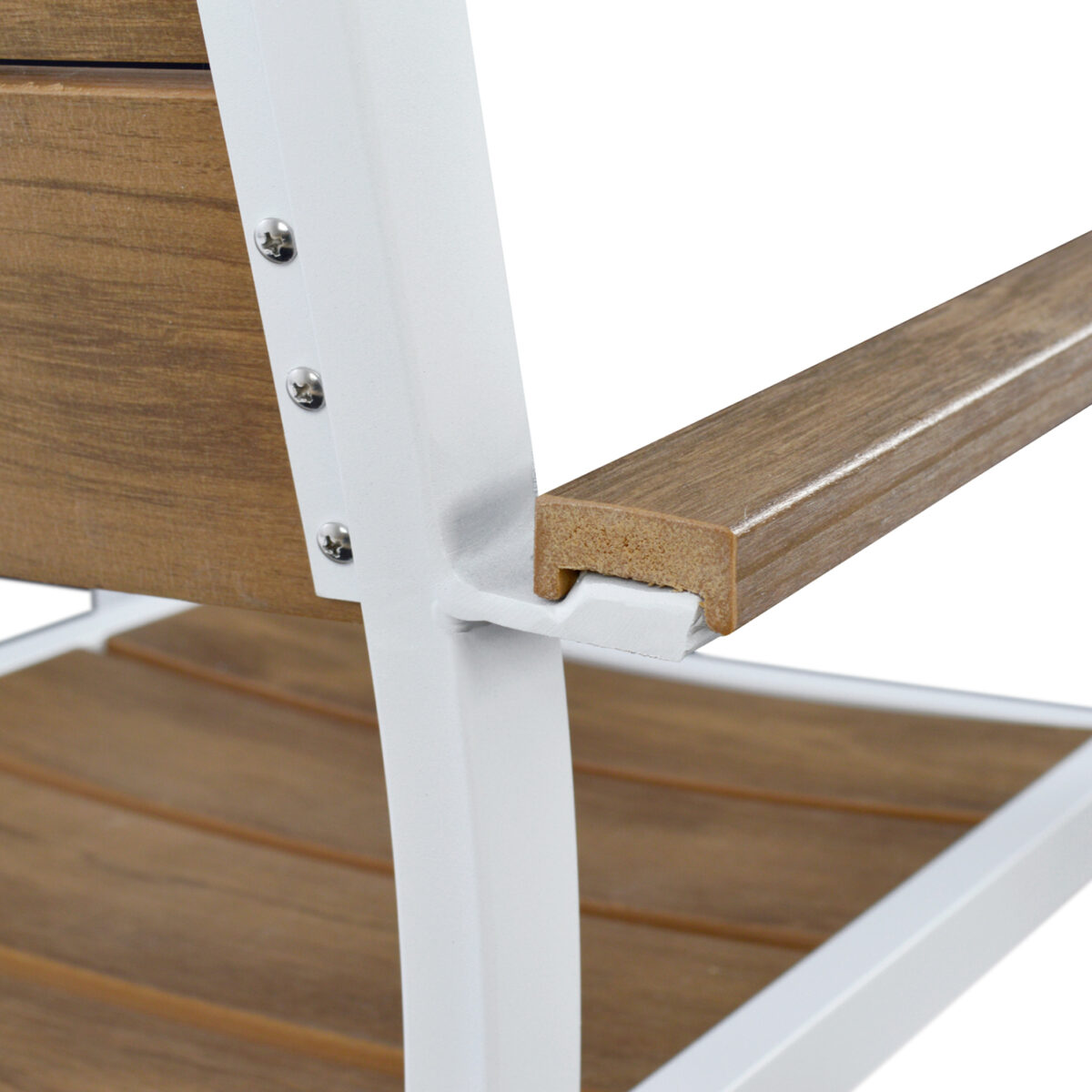 ΣΕΤ ΤΡΑΠΕΖΑΡΙΑΣ 7ΤΜΧ ΑΛΟΥΜΙΝΙΟΥ ΣΕ ΛΕΥΚΟ ΧΡΩΜΑ HM5233.01 - Image 6