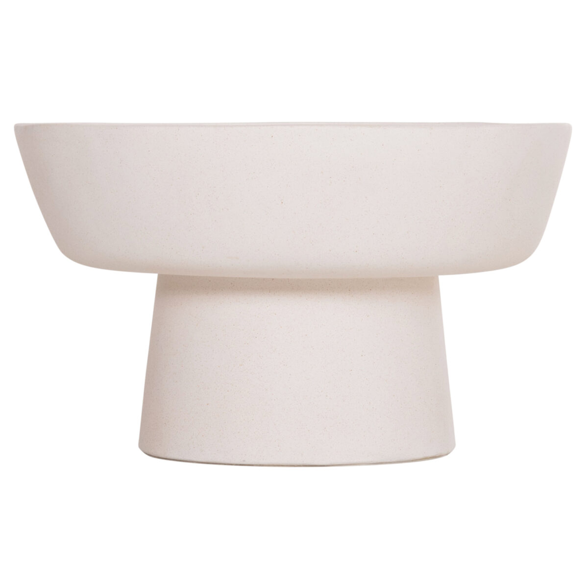 ΤΡΑΠΕΖΙ ΣΑΛΟΝΙΟΥ PIRSON HM18155.02 FIBER CEMENT ΣΕ ΛΕΥΚΟ--Φ60x36Υεκ. - Image 3