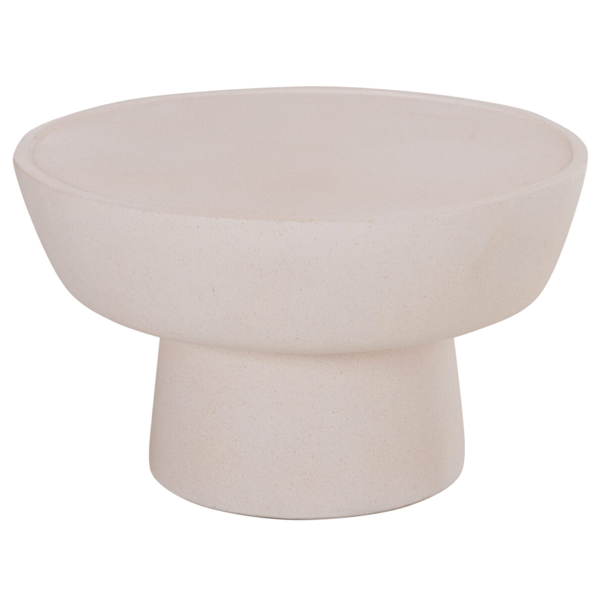 ΤΡΑΠΕΖΙ ΣΑΛΟΝΙΟΥ PIRSON HM18155.02 FIBER CEMENT ΣΕ ΛΕΥΚΟ--Φ60x36Υεκ. - Image 7