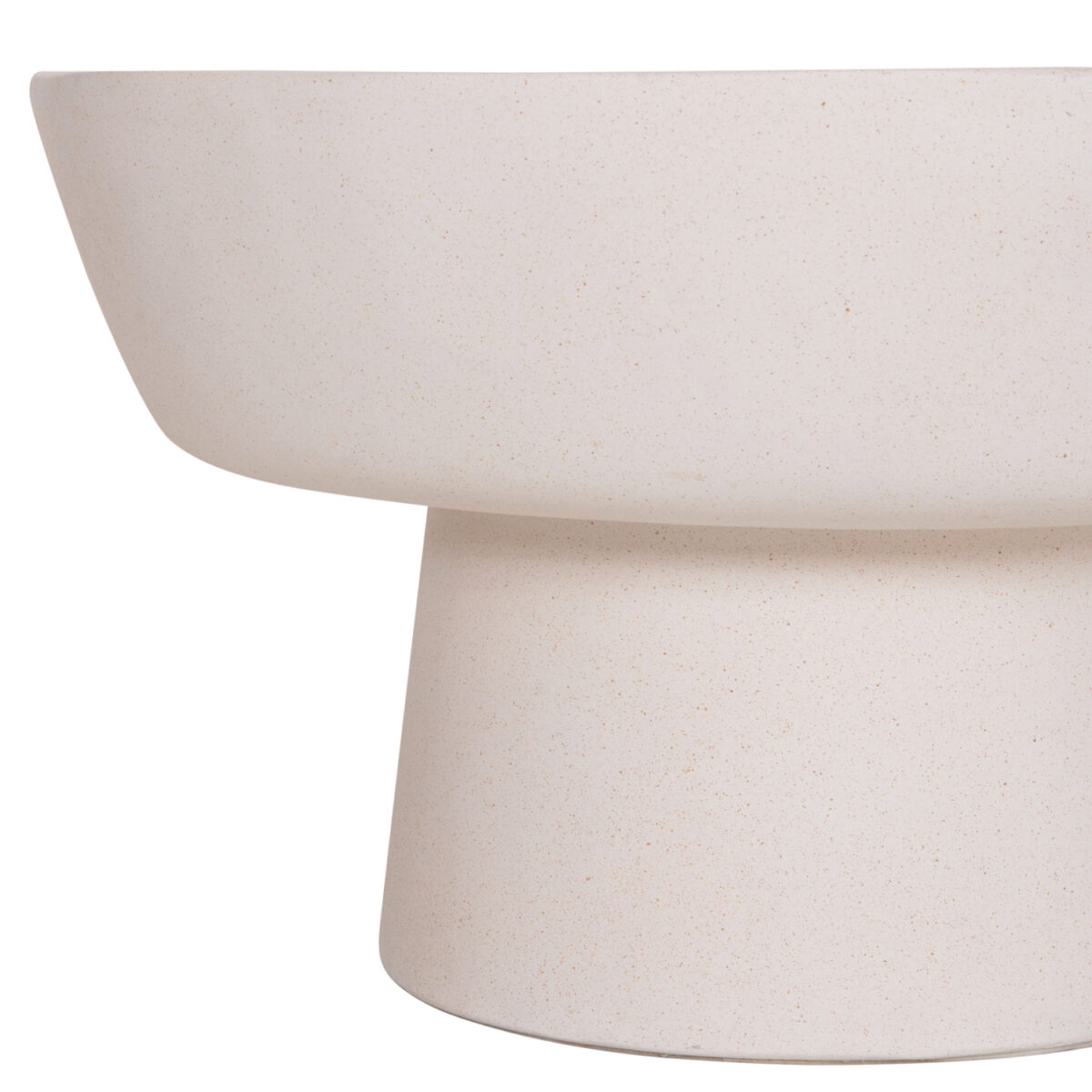 ΤΡΑΠΕΖΙ ΣΑΛΟΝΙΟΥ PIRSON HM18155.02 FIBER CEMENT ΣΕ ΛΕΥΚΟ--Φ60x36Υεκ. - Image 9