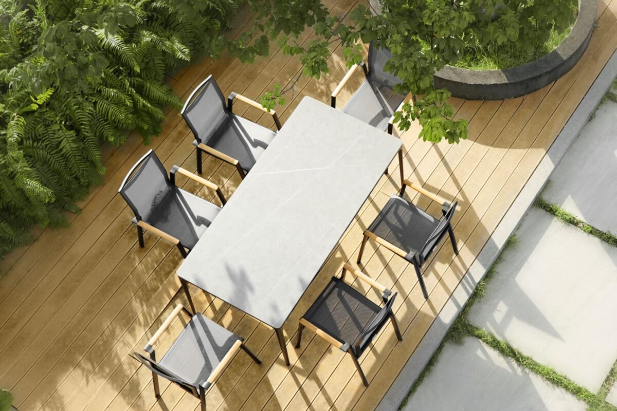 Aspen/D7-Anthracite Dining Set - Image 1