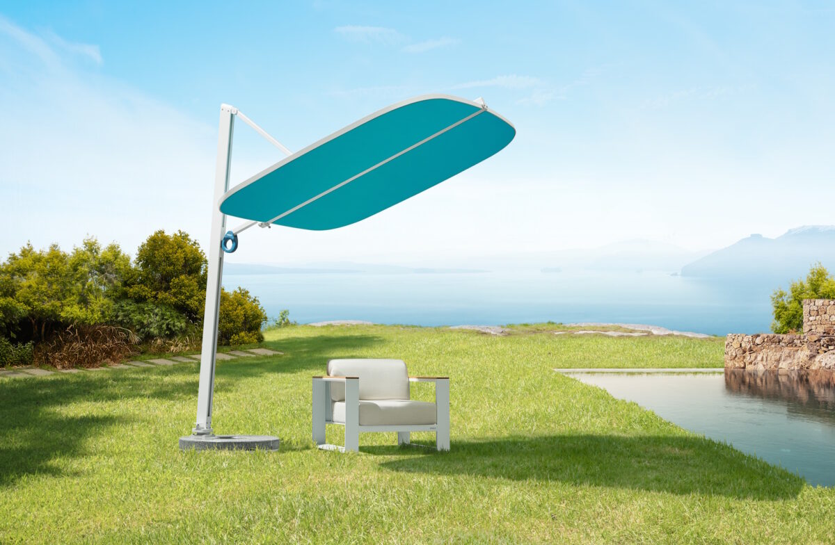 01-00-3074 Tekno/R Umbrella Turquoise (90040001-90040606) - Image 1