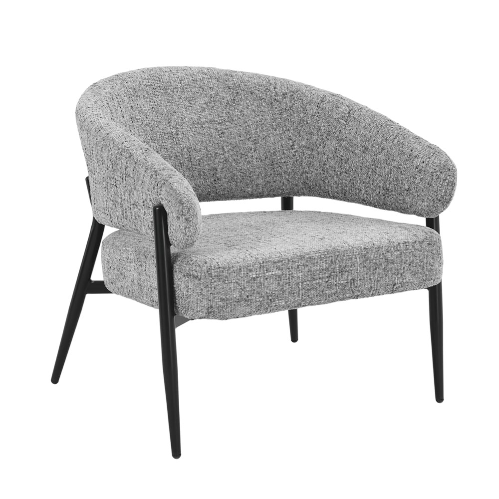 MORITZ ΠΟΛΥΘΡΟΝΑ ΓΚΡΙ 73x72x75cm