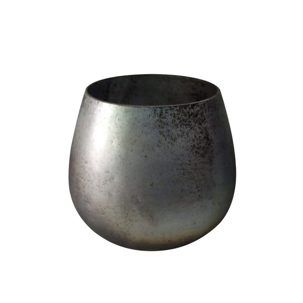 IREM ΒΑΣΗ ΡΕΣΩ 18x18x15cm ΓΥΑΛΙ ΓΚΡΙ