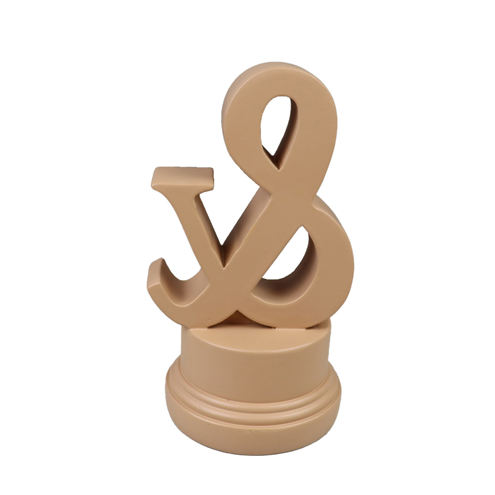 AND ΔΙΑΚΟΣΜΗΤΙΚΗ ΕΠΙΓΡΑΦΗ 8x8x14cm POLYRESIN TERRACOTTA