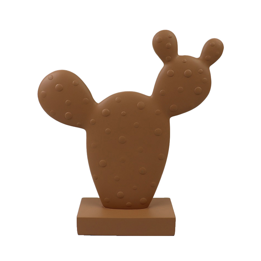 TAXCO ΔΙΑΚΟΣΜΗΤΙΚΟ ΚΑΚΤΟΣ 22x6x24cm POLYRESIN TERRACOTTA