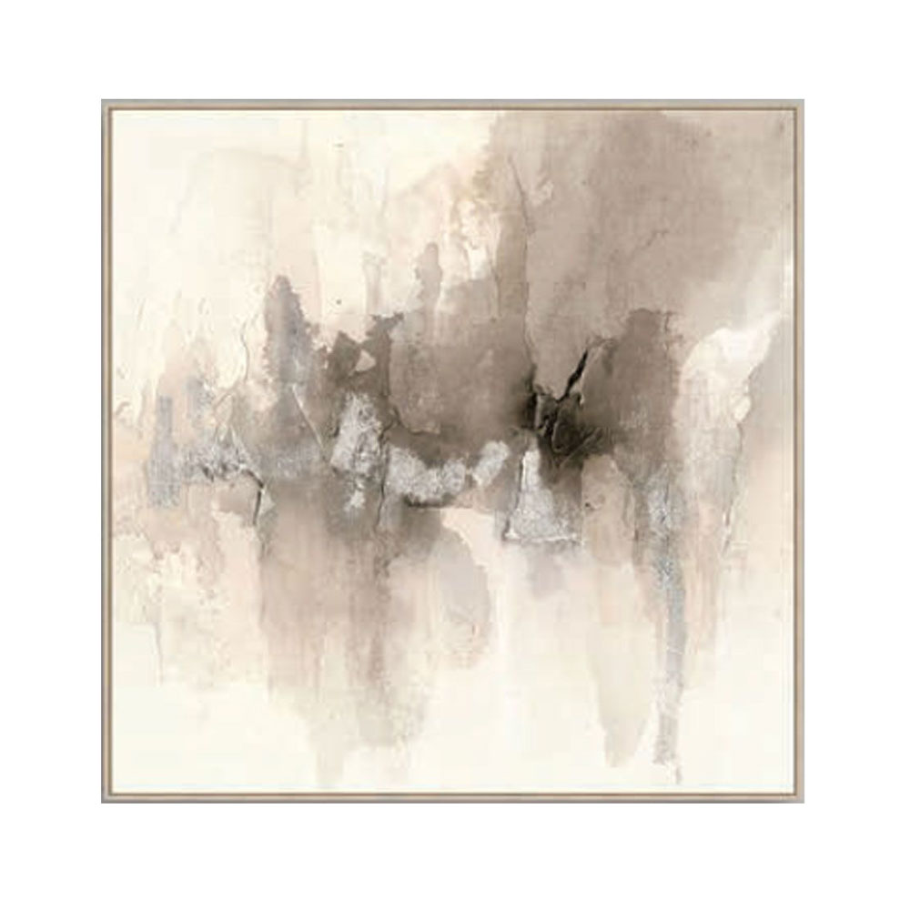 HARLIE B ΠΙΝΑΚΑΣ ΔΙΑΚΟΣΜΗΤΙΚΟΣ ΜΕ ΚΟΡΝΙΖΑ 80x80x4cm ΚΑΜΒΑΣ ΠΟΛΥΧΡΩΜΟ PS