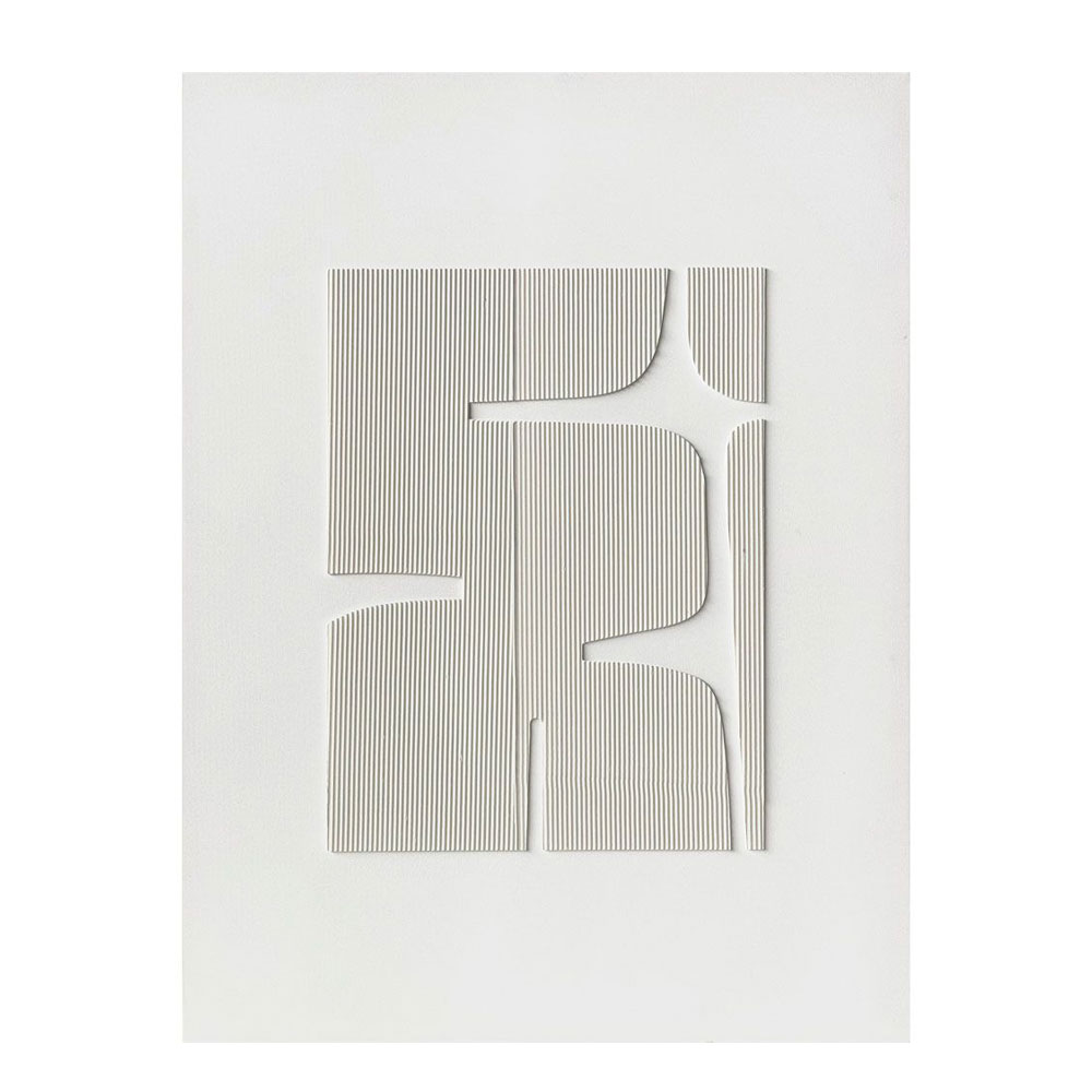 WHITESHADOW ΠΙΝΑΚΑΣ ΔΙΑΚΟΣΜΗΤΙΚΟΣ 75x100x3.8cm ΚΑΜΒΑΣ ΛΕΥΚΟ