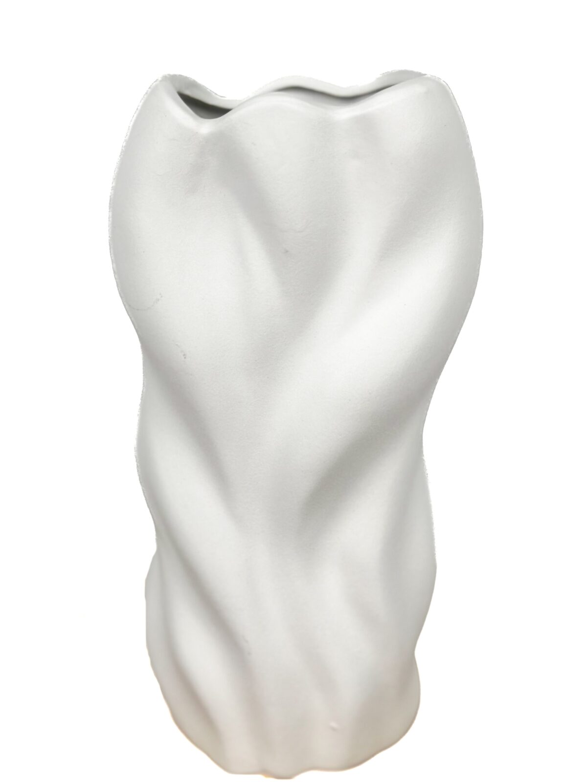 Κεραμικό Βάζο 16Χ10,5Χ30 cm Λευκό - Image 1