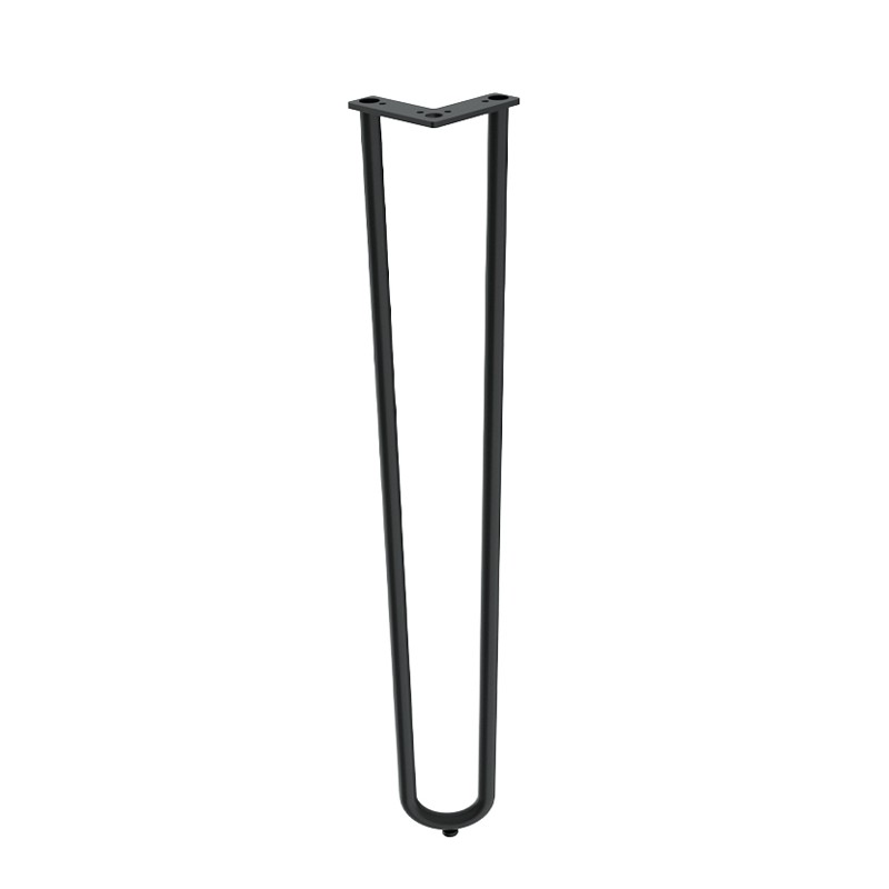 Πόδια Επίπλων Μεταλλικά Διπλό 40cm