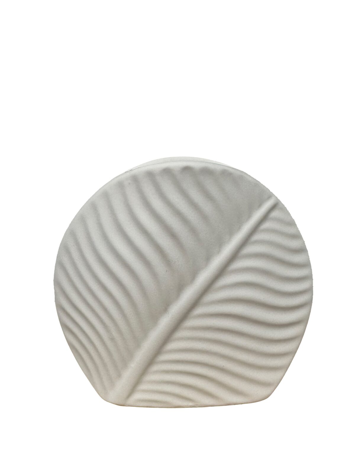 Κεραμικό Βάζο 7Χ3,5Χ13,5 cm Λευκό - Image 1