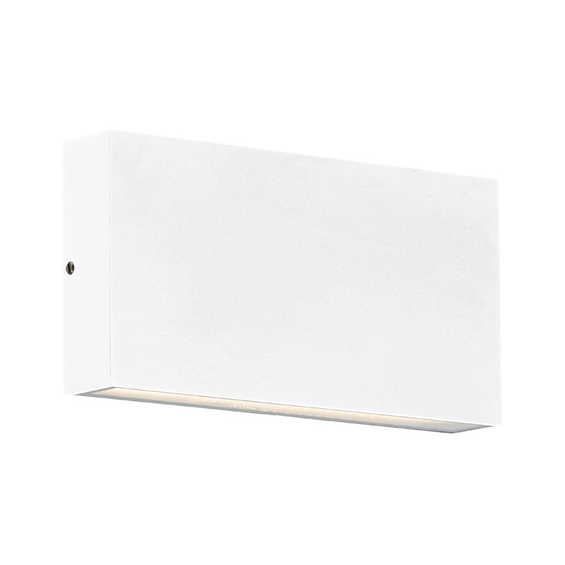 Απλίκα Εξωτερικού Χώρου Λευκή Τετράγωνη Ada Μονής Δέσμης Led 6W