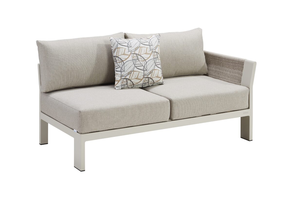 Καναπές Δεξιά Γωνία Borromeo Taupe - Image 1