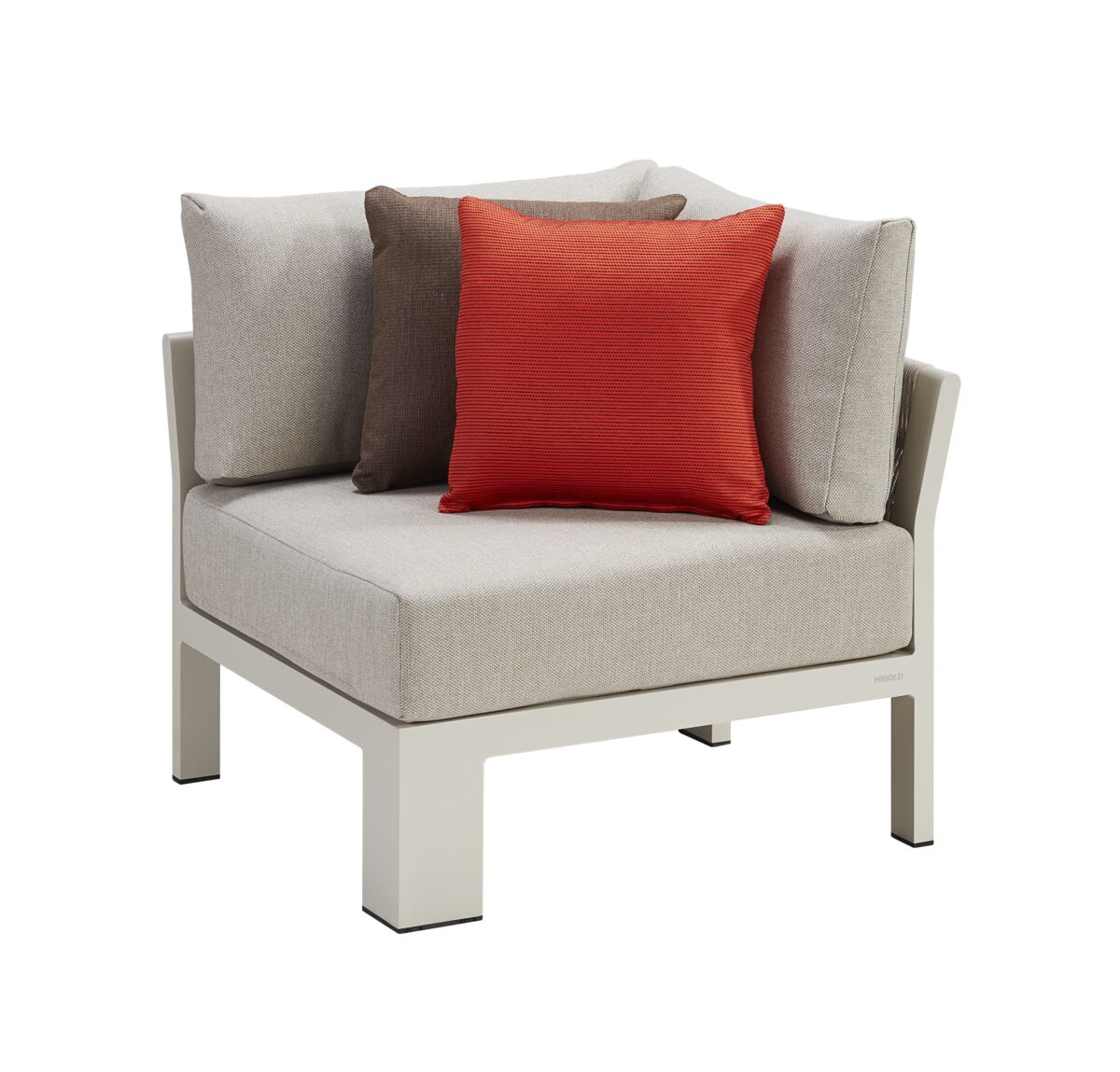 Καναπές Γωνία Borromeo Taupe Οranon - Image 1