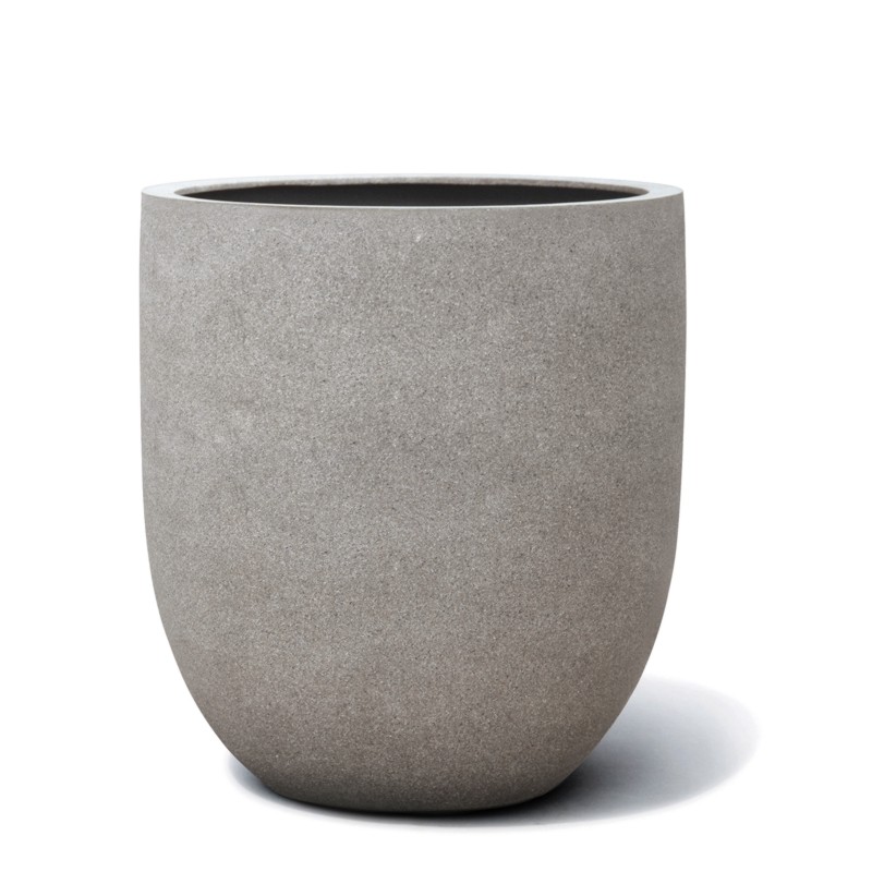 Κασπώ Tall Egg Pot D68x80cm Granite Grey