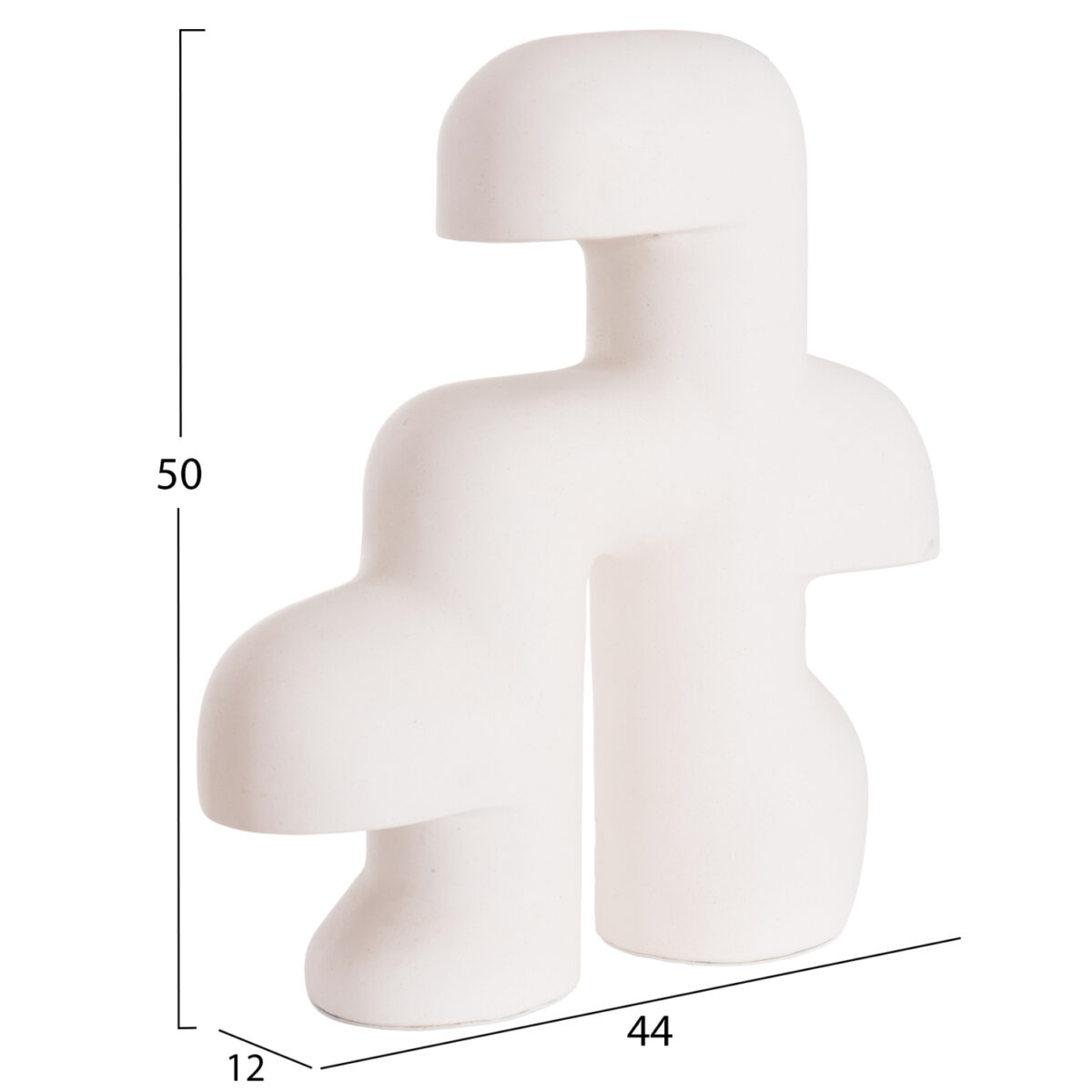 ΕΠΙΤΡΑΠΕΖΙΟ ΦΩΤΙΣΤΙΚΟ ELBAR HM4698.02 FIBER CEMENT ΣΕ ΛΕΥΚΟ--[Ε14]--44x12x50Υεκ - Image 2