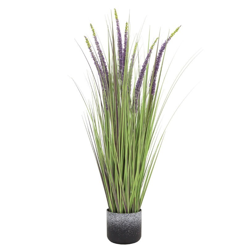 Τεχνητό Φυτό Γρασίδι Eremurus Μωβ 114εκ.