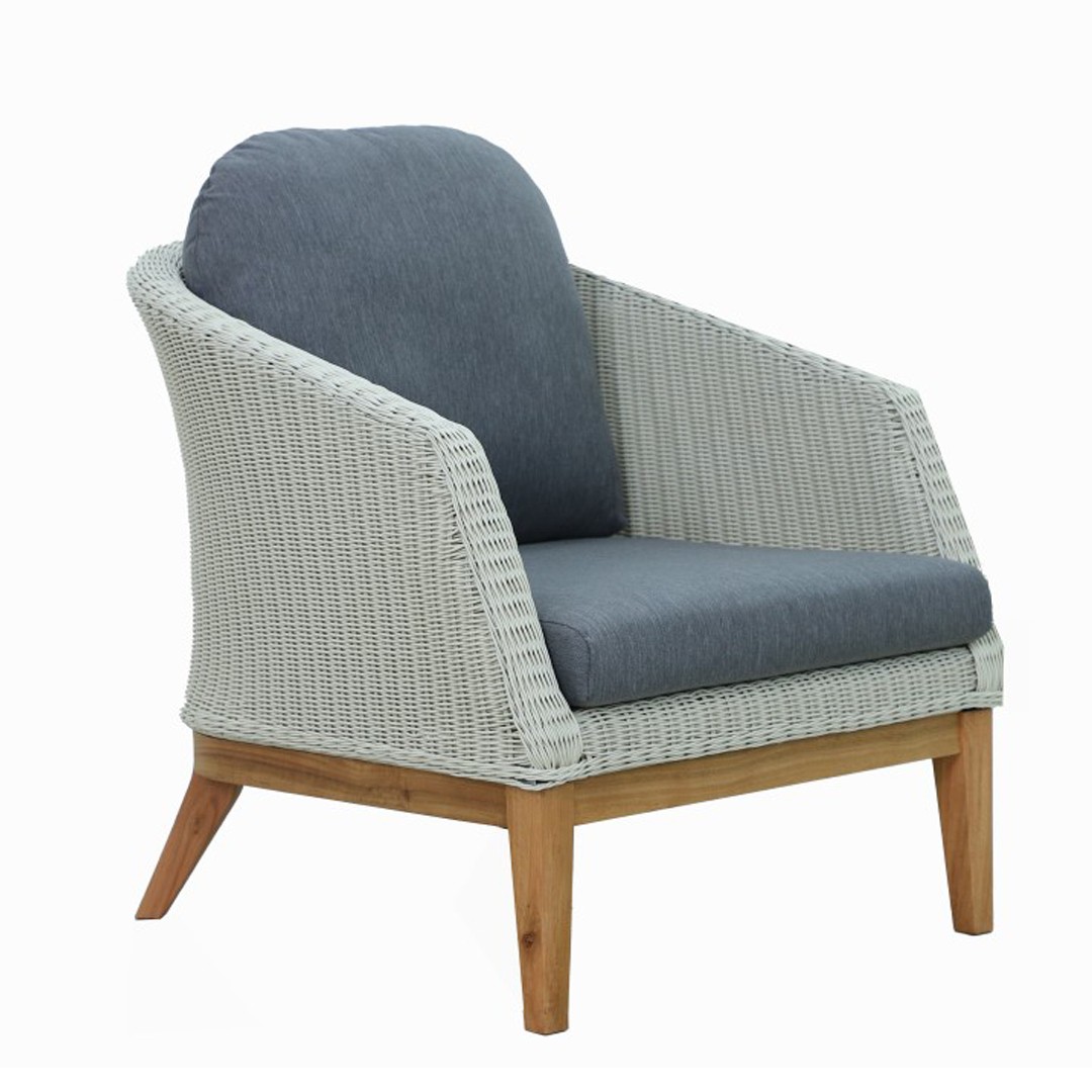 Πολυθρόνα lounge Estelle Αλουμινίου