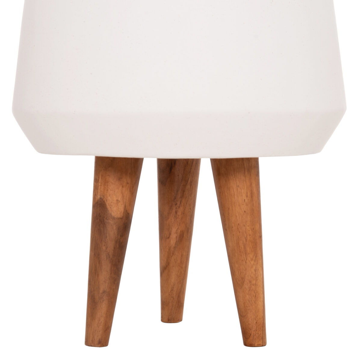 ΓΛΑΣΤΡΑ ΕΣΩΤ.ΧΩΡΟΥ QUAN HM4680.02M FIBER CEMENT ΛΕΥΚΟ--ΒΑΣΗ TEAK Φ35x50Υεκ - Image 5