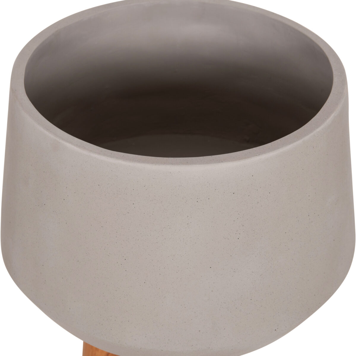 ΓΛΑΣΤΡΑ ΕΣΩΤ.ΧΩΡΟΥ QUAN HM4680.03L FIBER CEMENT ΓΚΡΙ--ΒΑΣΗ TEAK Φ38x62Υεκ - Image 8