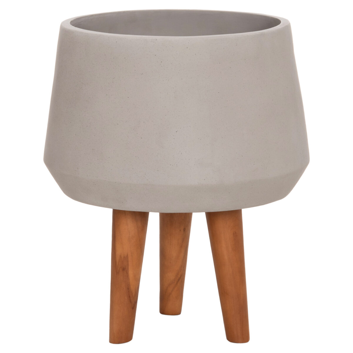 ΓΛΑΣΤΡΑ ΕΣΩΤ.ΧΩΡΟΥ QUAN HM4680.03M FIBER CEMENT ΓΚΡΙ--ΒΑΣΗ TEAK Φ35x50Υεκ - Image 3