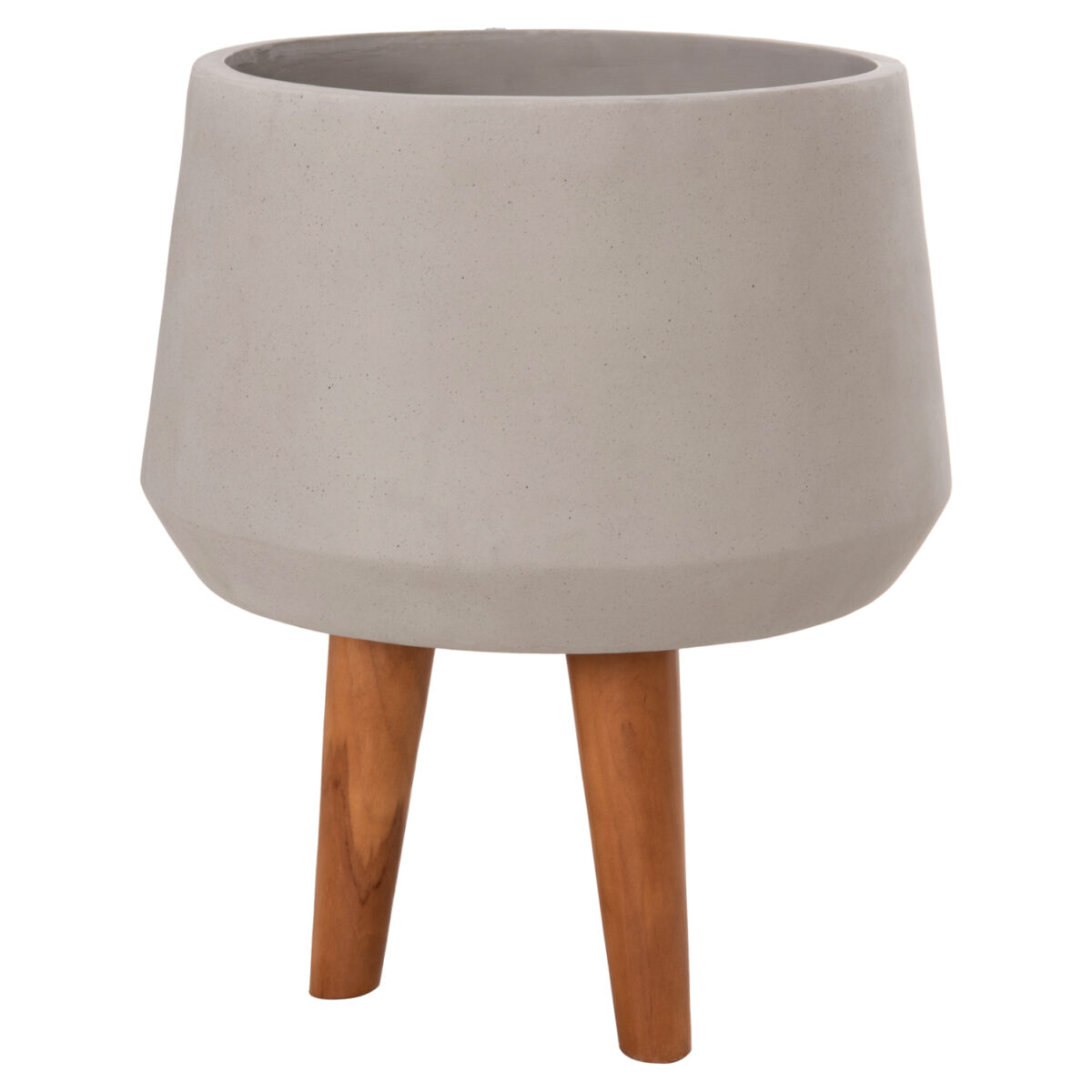 ΓΛΑΣΤΡΑ ΕΣΩΤ.ΧΩΡΟΥ QUAN HM4680.03M FIBER CEMENT ΓΚΡΙ--ΒΑΣΗ TEAK Φ35x50Υεκ - Image 7