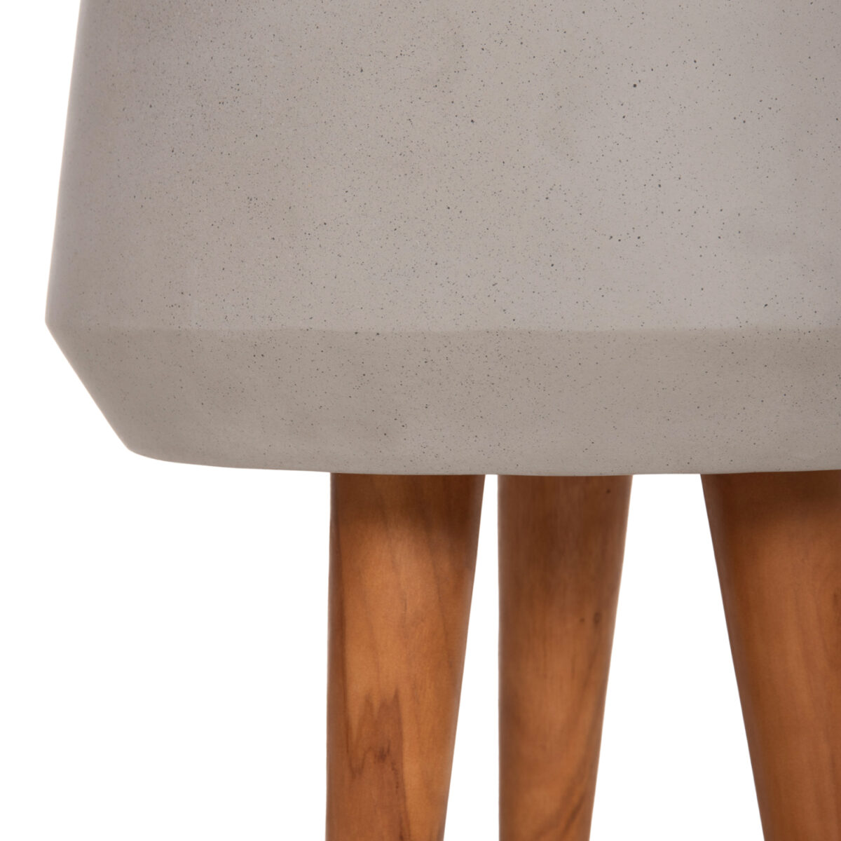 ΓΛΑΣΤΡΑ ΕΣΩΤ.ΧΩΡΟΥ QUAN HM4680.03M FIBER CEMENT ΓΚΡΙ--ΒΑΣΗ TEAK Φ35x50Υεκ - Image 9