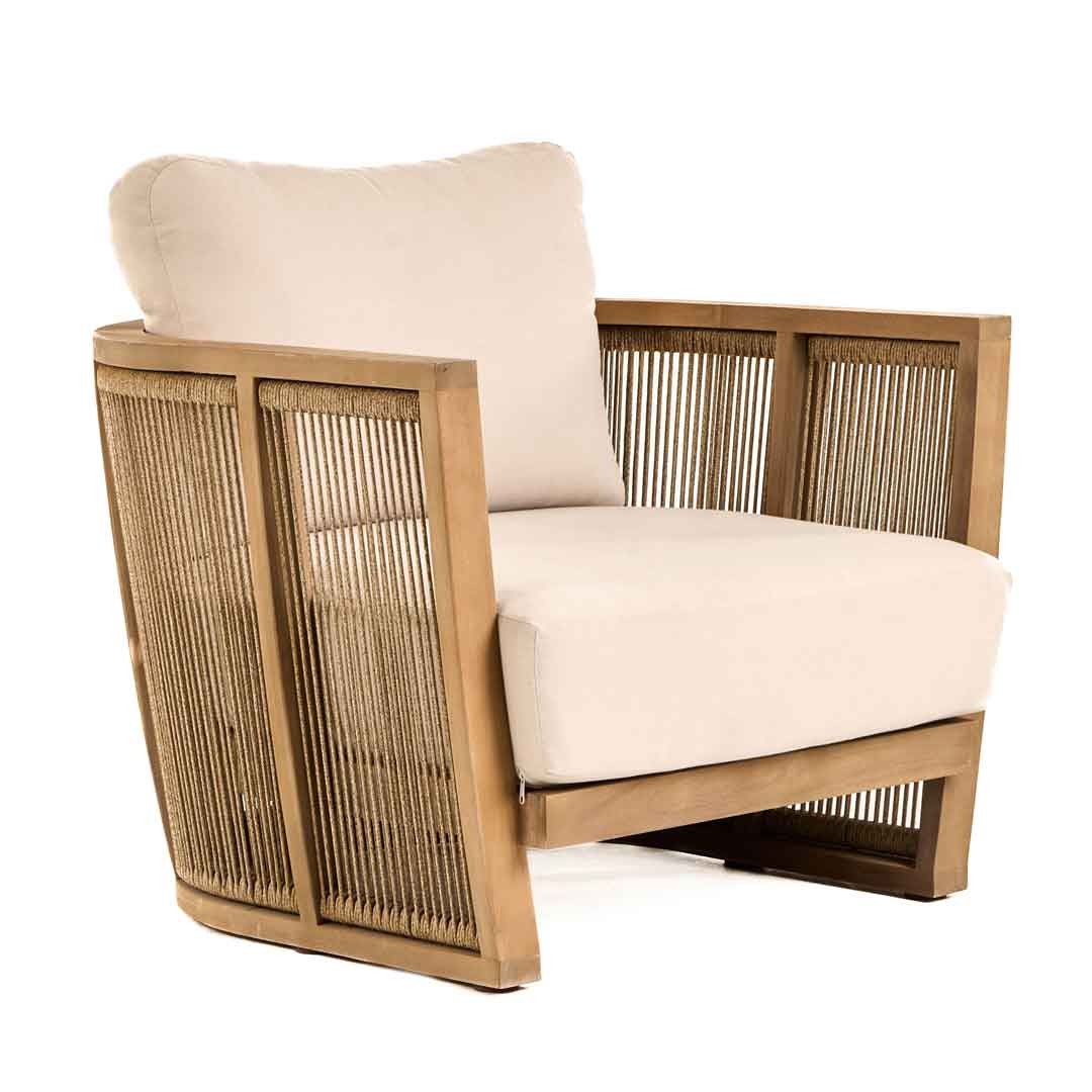 Πολυθρόνα lounge Granada Ξύλο Ακακίας