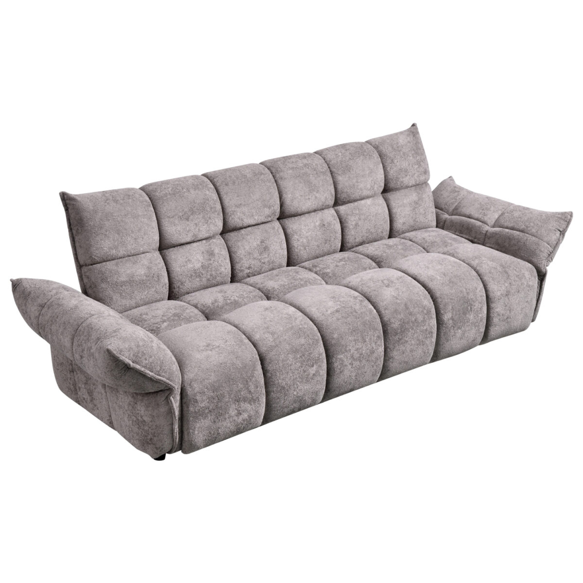 ΚΑΝΑΠΕΣ ΚΡΕΒΑΤΙ MELU HM3314.01 ΓΚΡΙ ΥΦΑΣΜΑ--ΚΑΘΙΣΜΑ POCKET SPRINGS 240-250x90x85Υεκ. - Image 6