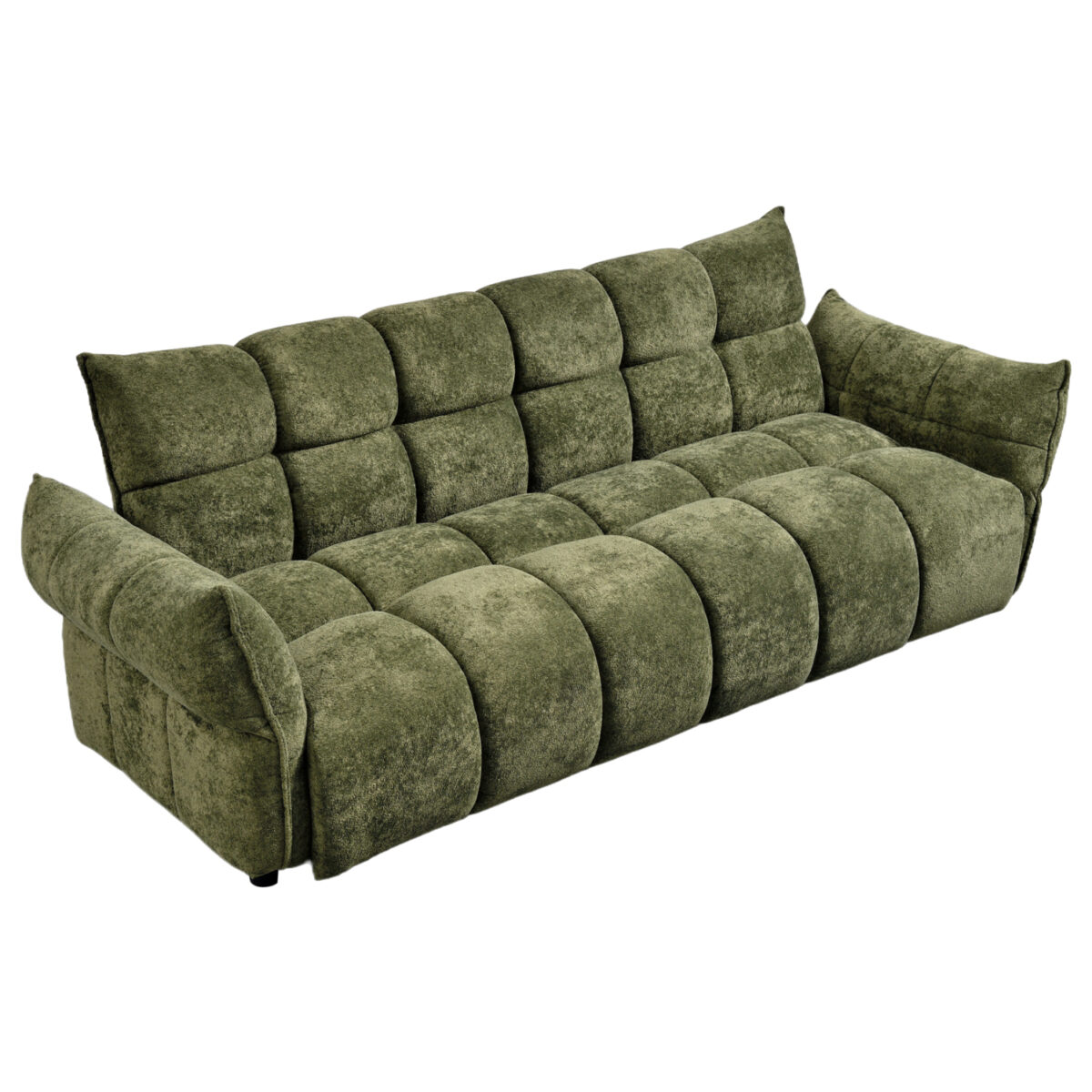 ΚΑΝΑΠΕΣ ΚΡΕΒΑΤΙ MELU HM3314.03 ΠΡΑΣΙΝΟ ΥΦΑΣΜΑ--ΚΑΘΙΣΜΑ POCKET SPRINGS 240-250x90x85Υεκ - Image 5