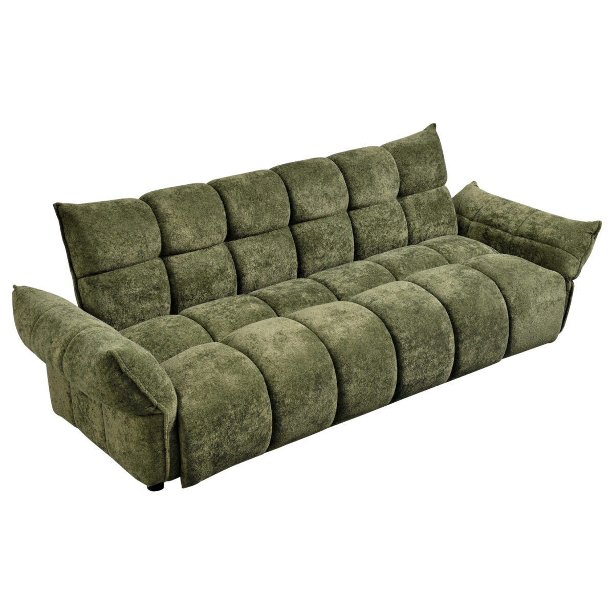 ΚΑΝΑΠΕΣ ΚΡΕΒΑΤΙ MELU HM3314.03 ΠΡΑΣΙΝΟ ΥΦΑΣΜΑ--ΚΑΘΙΣΜΑ POCKET SPRINGS 240-250x90x85Υεκ - Image 6