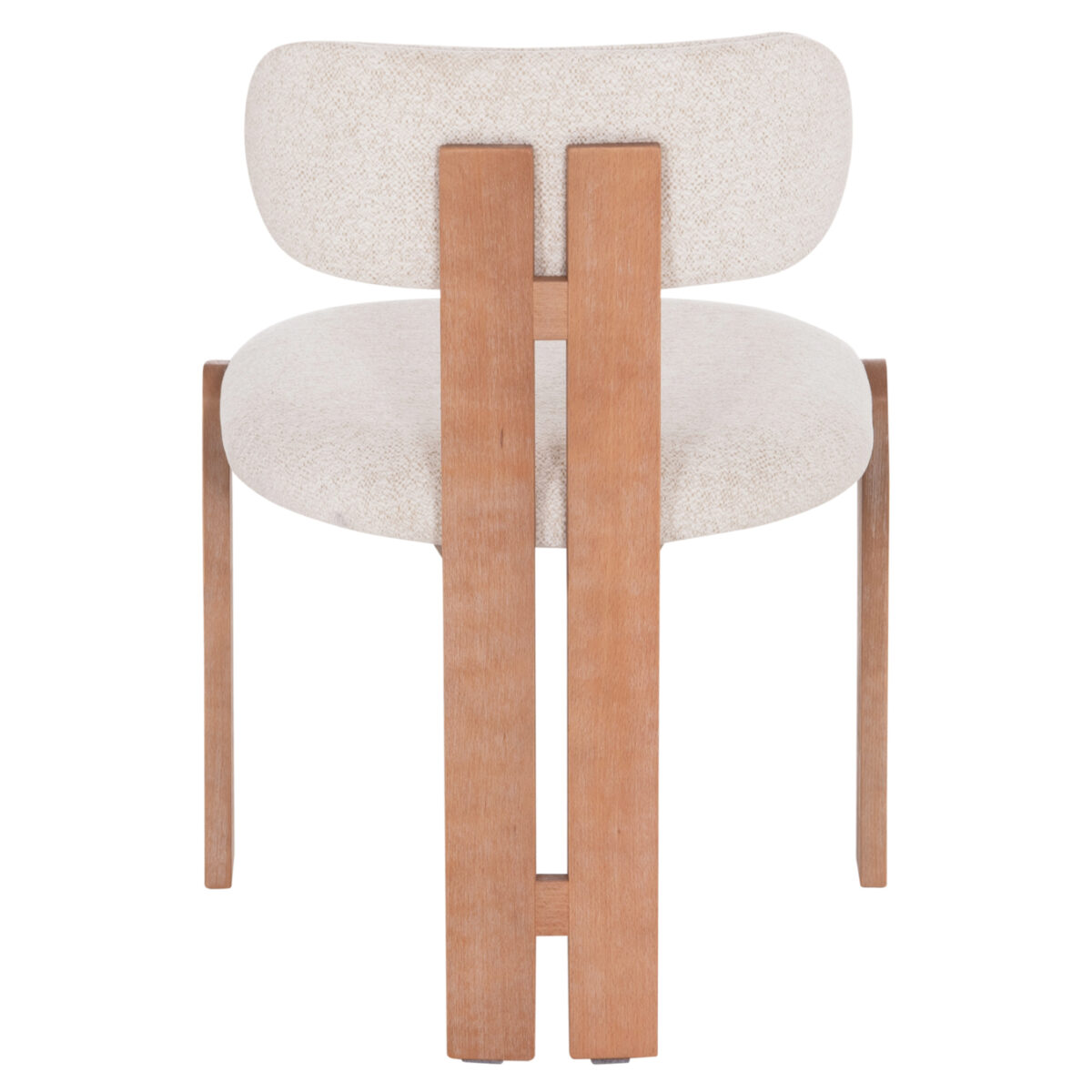 ΚΑΡΕΚΛΑ ΤΡΑΠΕΖΑΡΙΑΣ KARVO HM18252.01 ΜΠΕΖ ΥΦΑΣΜΑ--ΞΥΛΟ ΟΞΙΑΣ 57x50x79Υεκ - Image 6