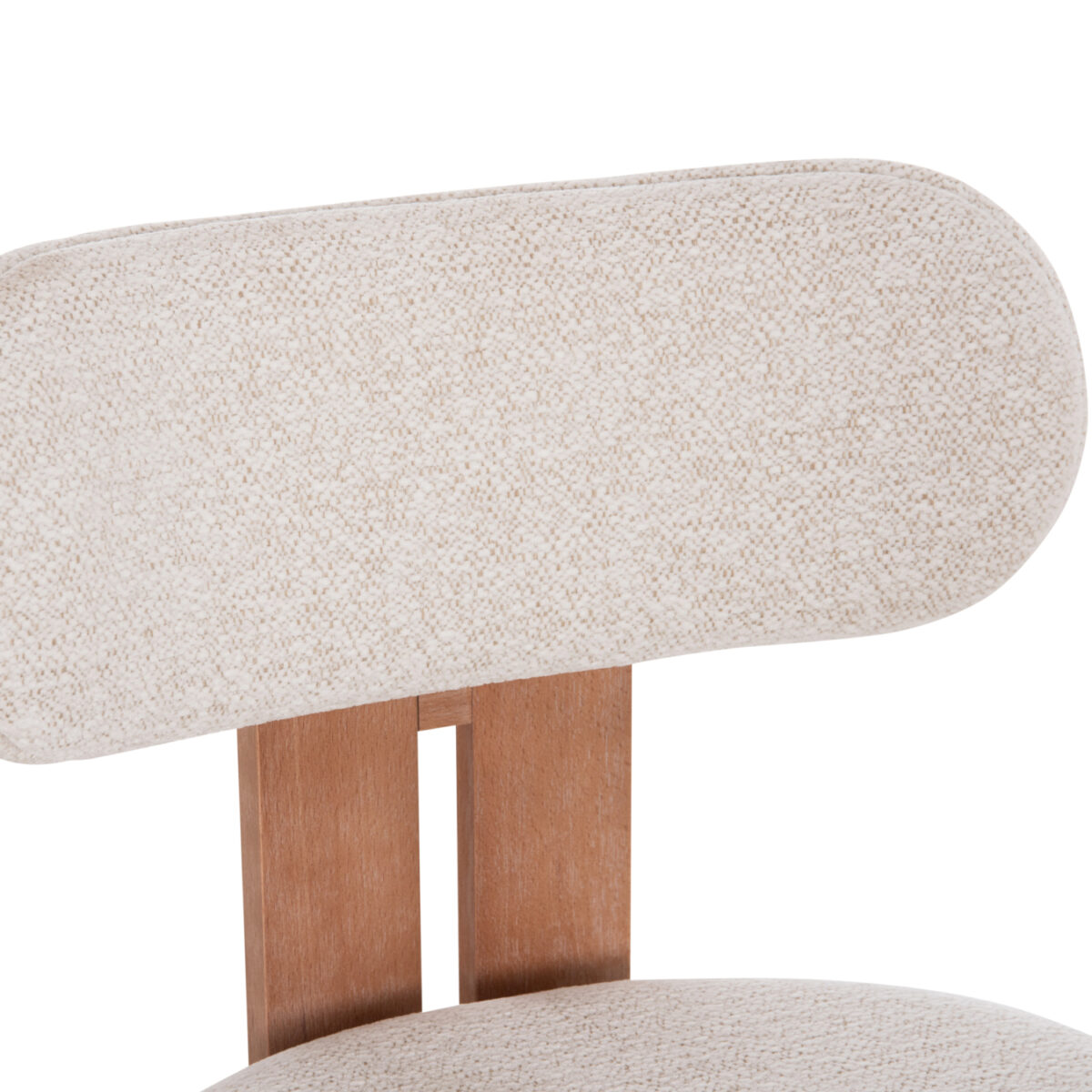 ΚΑΡΕΚΛΑ ΤΡΑΠΕΖΑΡΙΑΣ KARVO HM18252.01 ΜΠΕΖ ΥΦΑΣΜΑ--ΞΥΛΟ ΟΞΙΑΣ 57x50x79Υεκ - Image 7