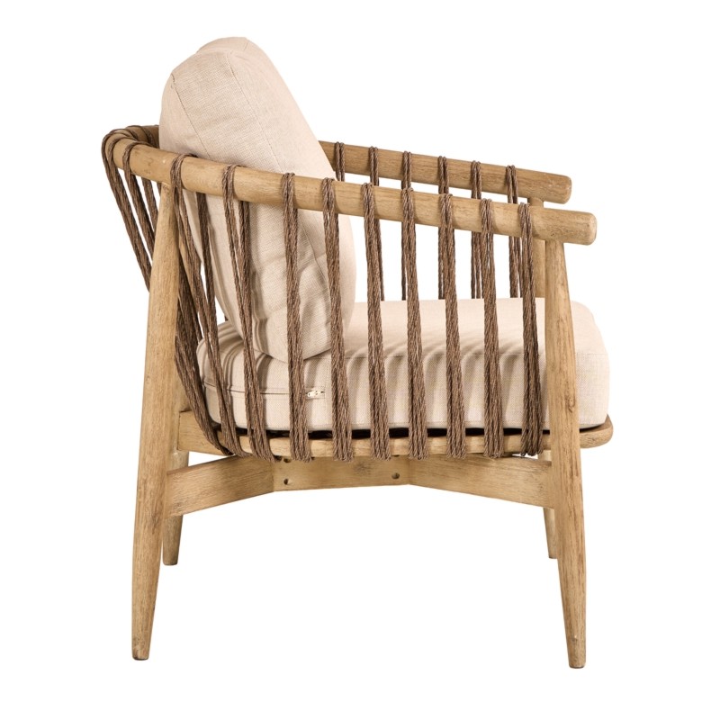 Πολυθρόνα lounge Khoi Ξύλο Ακακίας