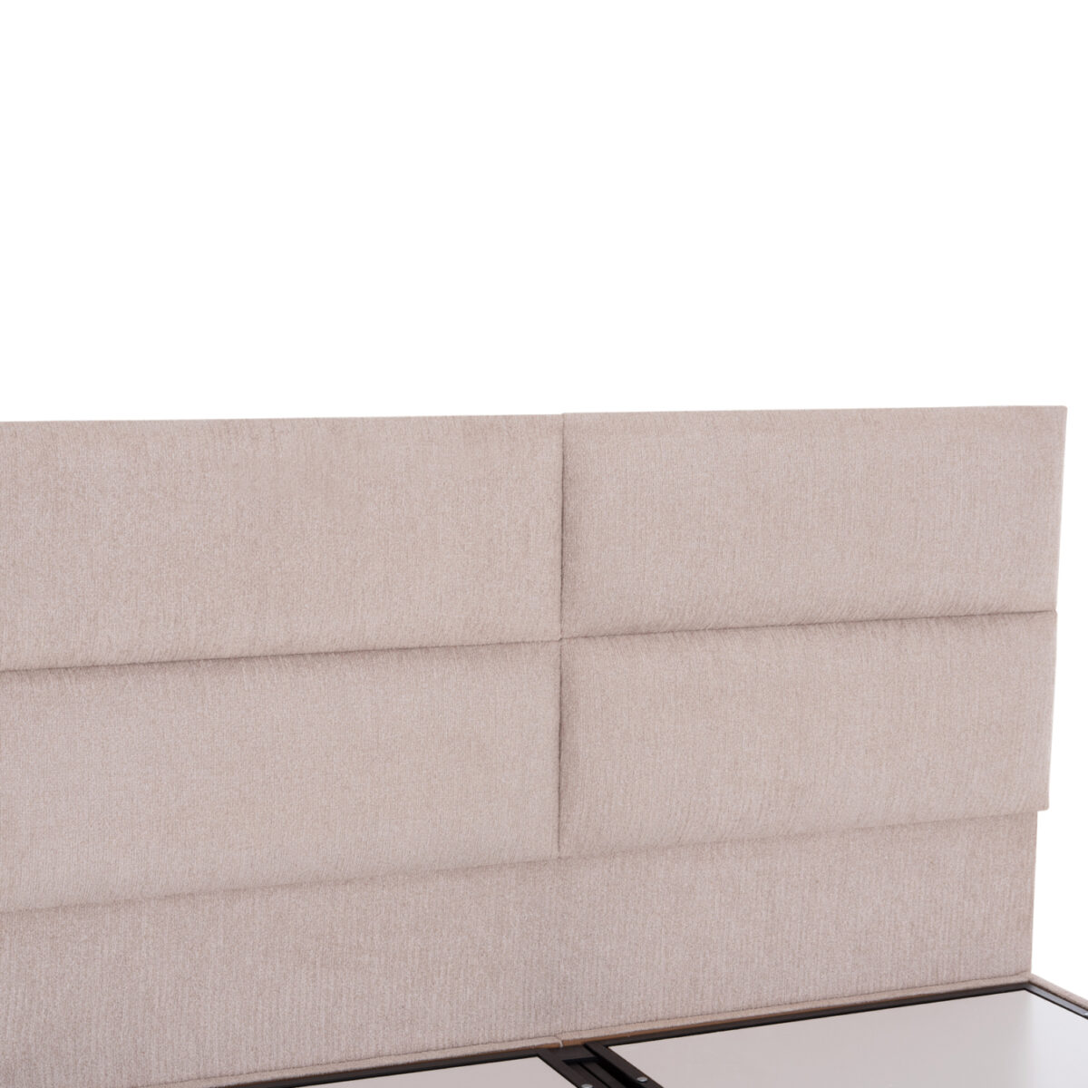 ΚΡΕΒΑΤΙ MILO ΔΙΠΛΟ ΜΕ ΑΠΟΘΗΚΕΥΤΙΚΟ ΧΩΡΟ HM622.32 ΜΠΕΖ ΥΦΑΣΜΑ-- ΓΙΑ ΣΤΡΩΜΑ 160x200εκ - Image 7