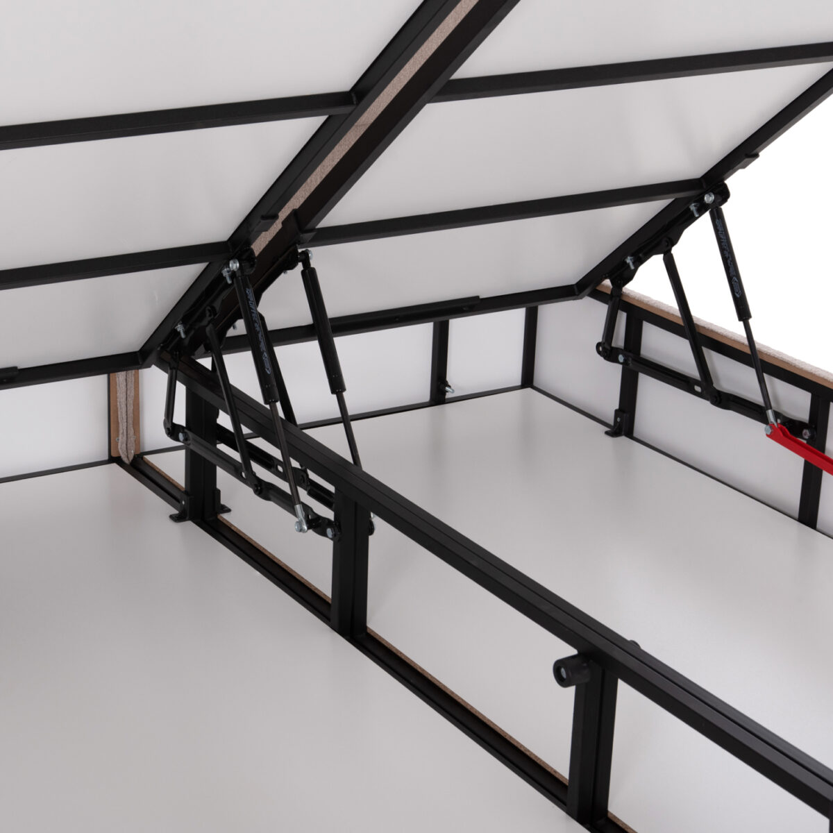 ΚΡΕΒΑΤΙ MILO ΔΙΠΛΟ ΜΕ ΑΠΟΘΗΚΕΥΤΙΚΟ ΧΩΡΟ HM622.32 ΜΠΕΖ ΥΦΑΣΜΑ-- ΓΙΑ ΣΤΡΩΜΑ 160x200εκ - Image 8