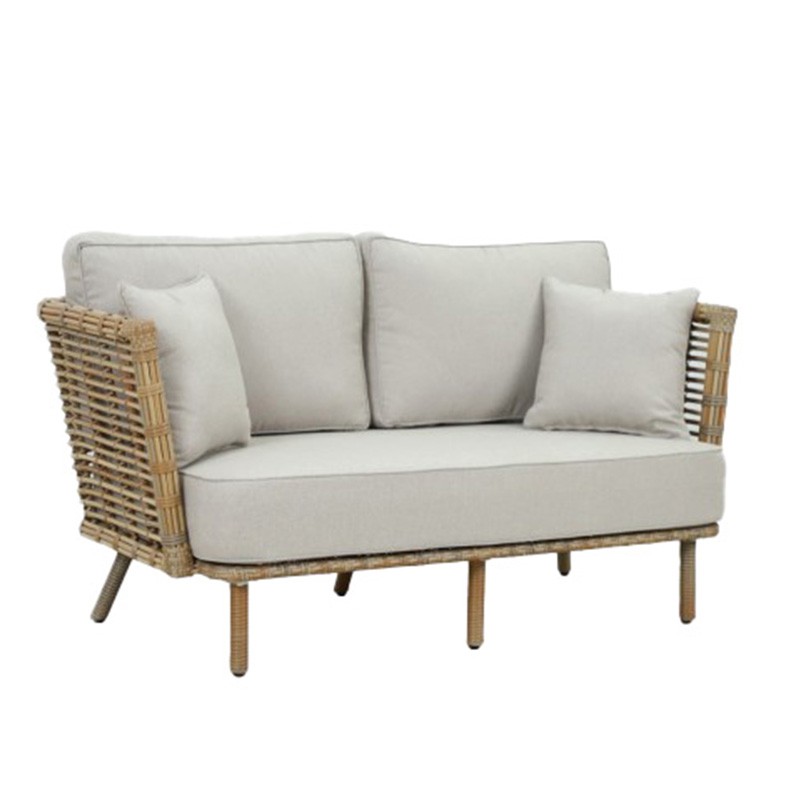 Διθέσιος Καναπές Naomi Αλουμίνιο Μπαμπού